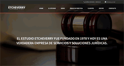 Desktop Screenshot of estudioetcheverry.com