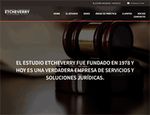 Tablet Screenshot of estudioetcheverry.com